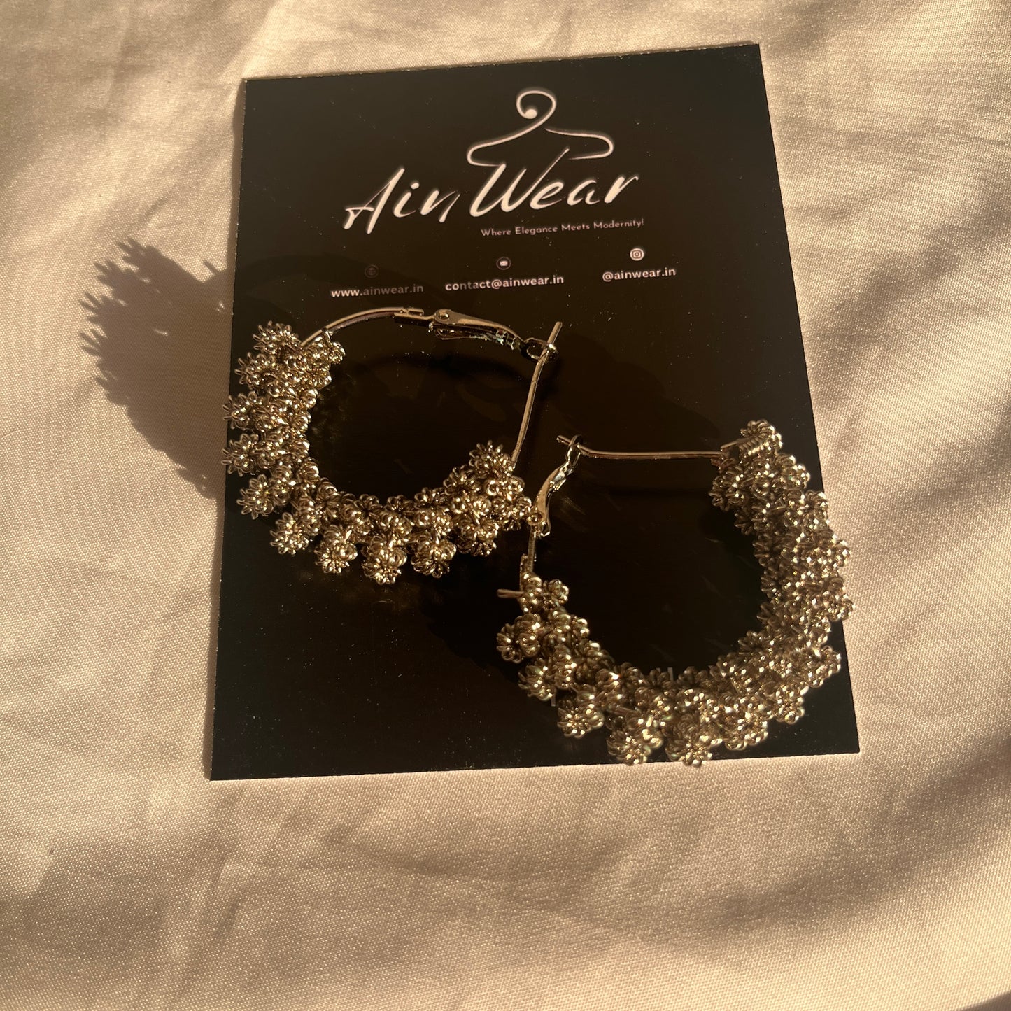 Oxidised Silver Plated Earrings Ain Wear - Where Elegance Meets Modernity!