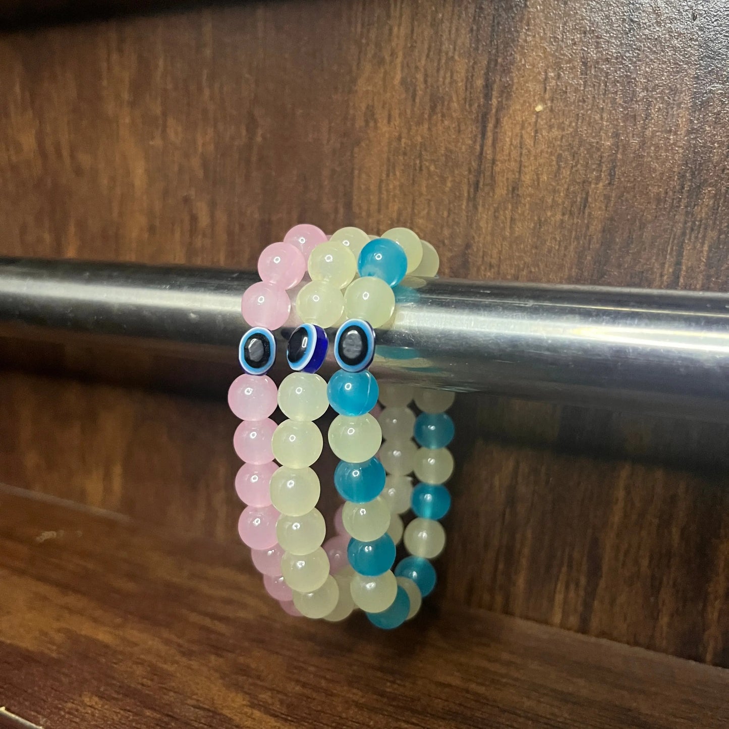 Trio Evil Eye Bracelet Combo Ain Wear