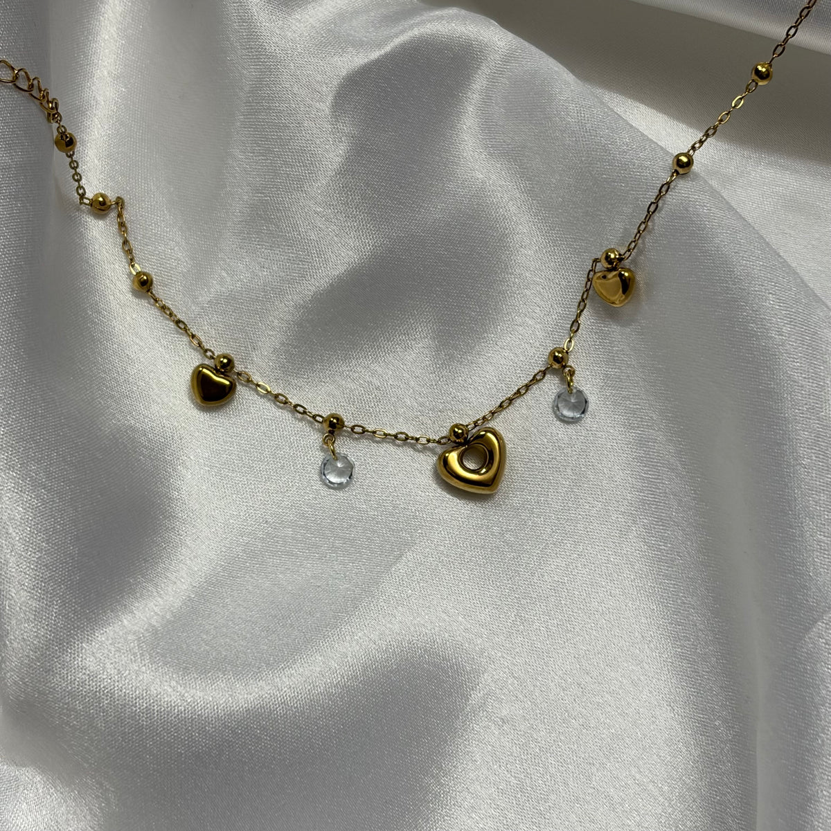 Heart Anti Tarnish Anklet
