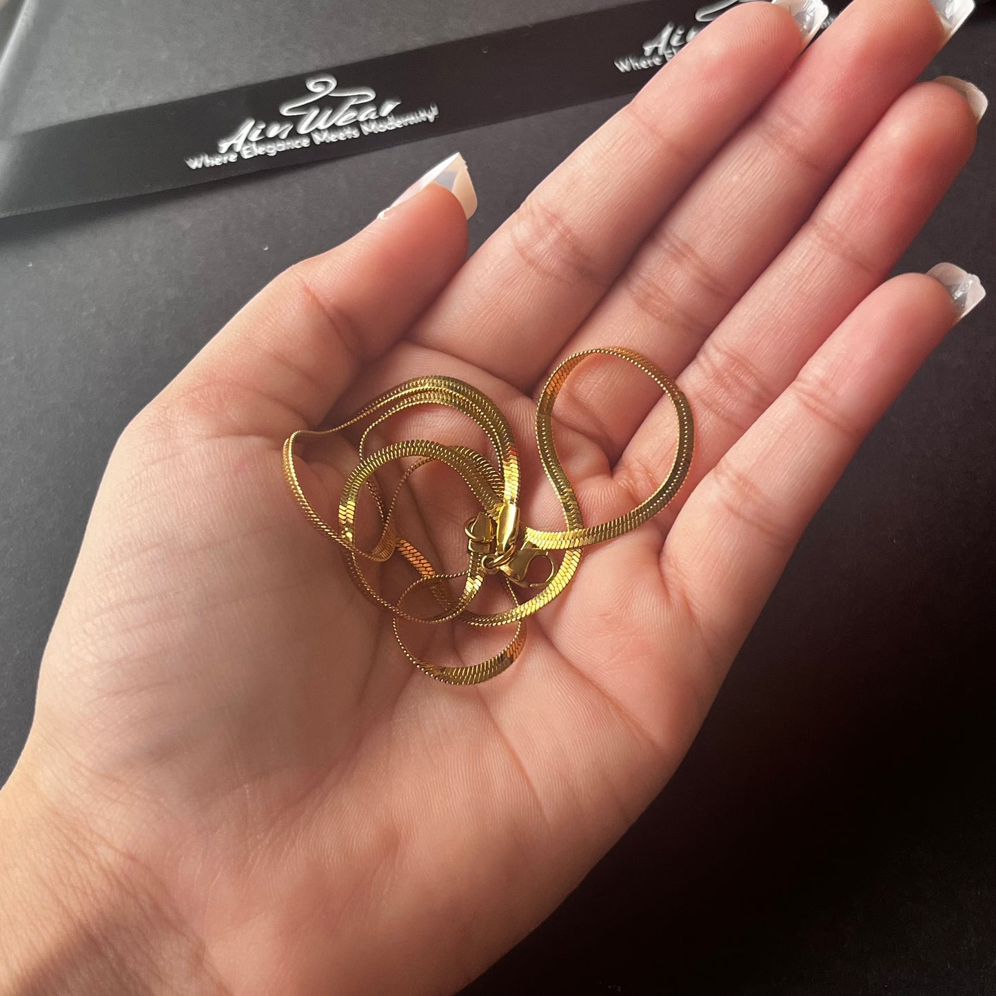 Gold Plated Snake Chain (Anti Tarnish)