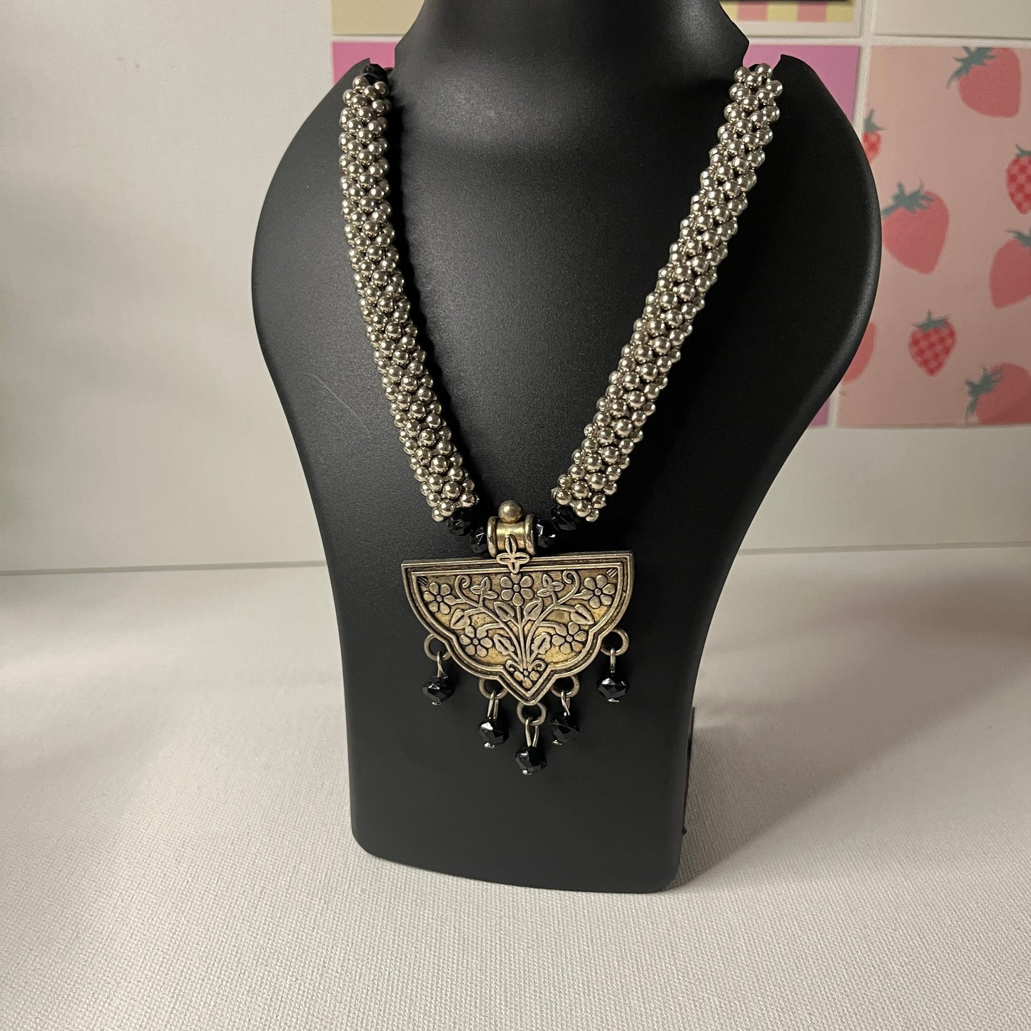 Oxidised Royal Necklace