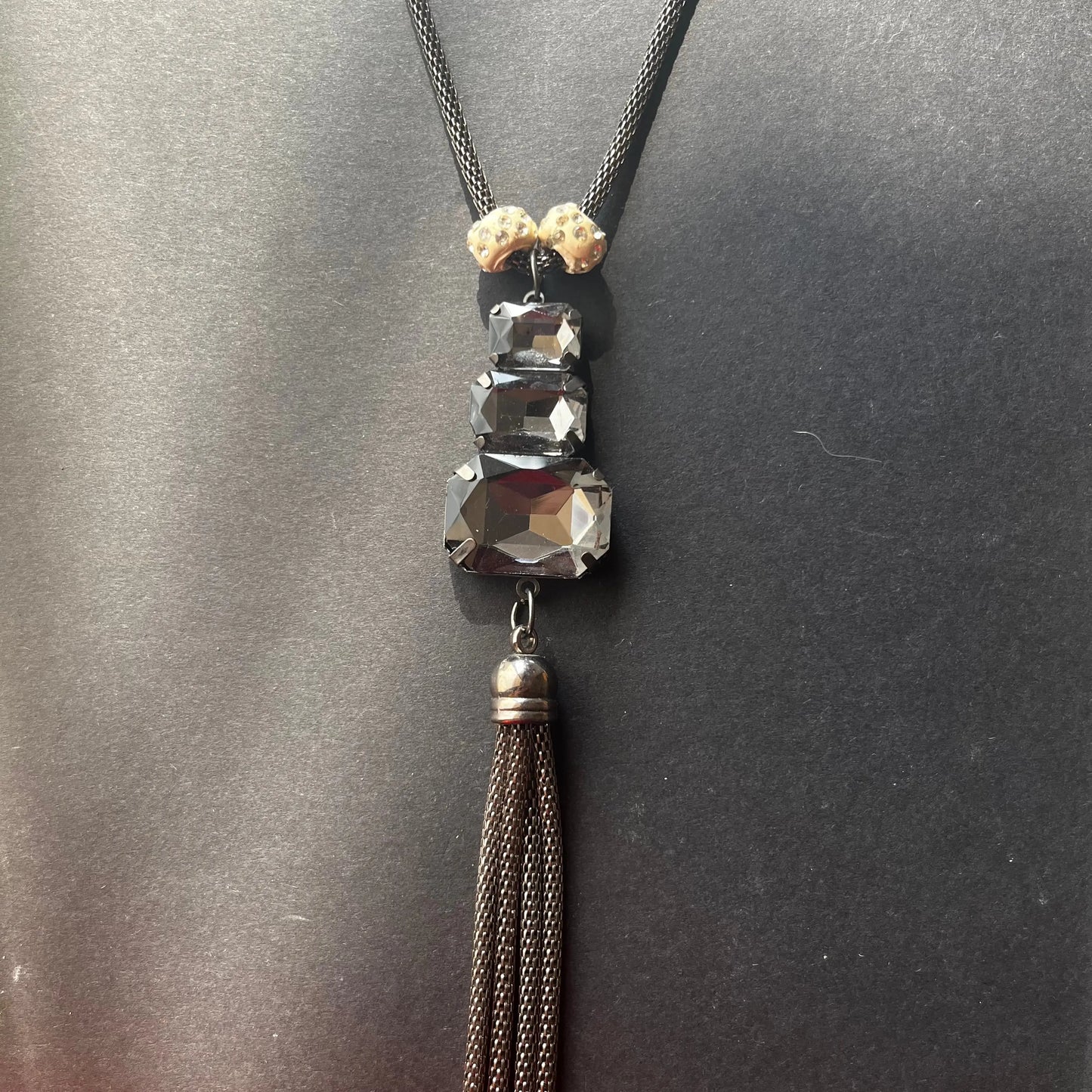 Black Ethnic Pendant Ain Wear - Where Elegance Meets Modernity!