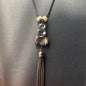 Black Ethnic Pendant Ain Wear - Where Elegance Meets Modernity!