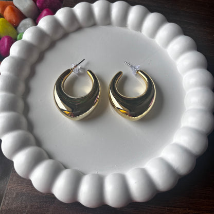 Golden Studs Earrings Combo