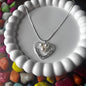Heart & Pearl Necklace Set