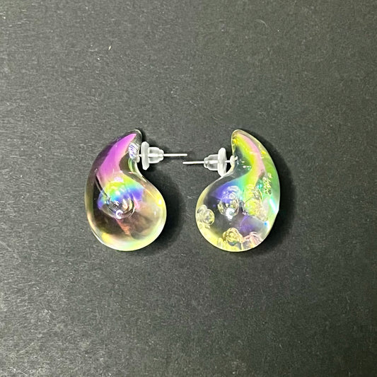 Holographic Drop Earring
