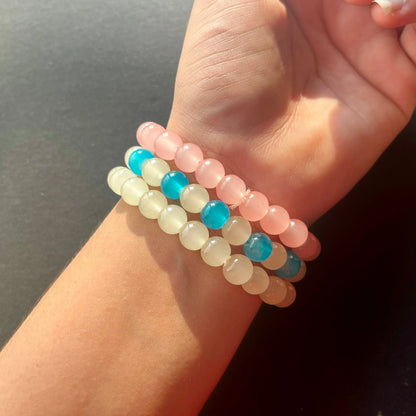 Trio Evil Eye Bracelet Combo Ain Wear