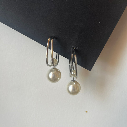 Korean Pearl Earrings