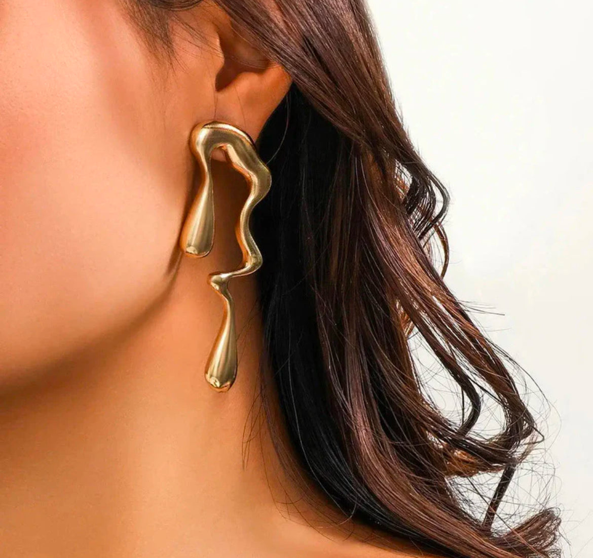 Viral Abstract Glossy Earrings
