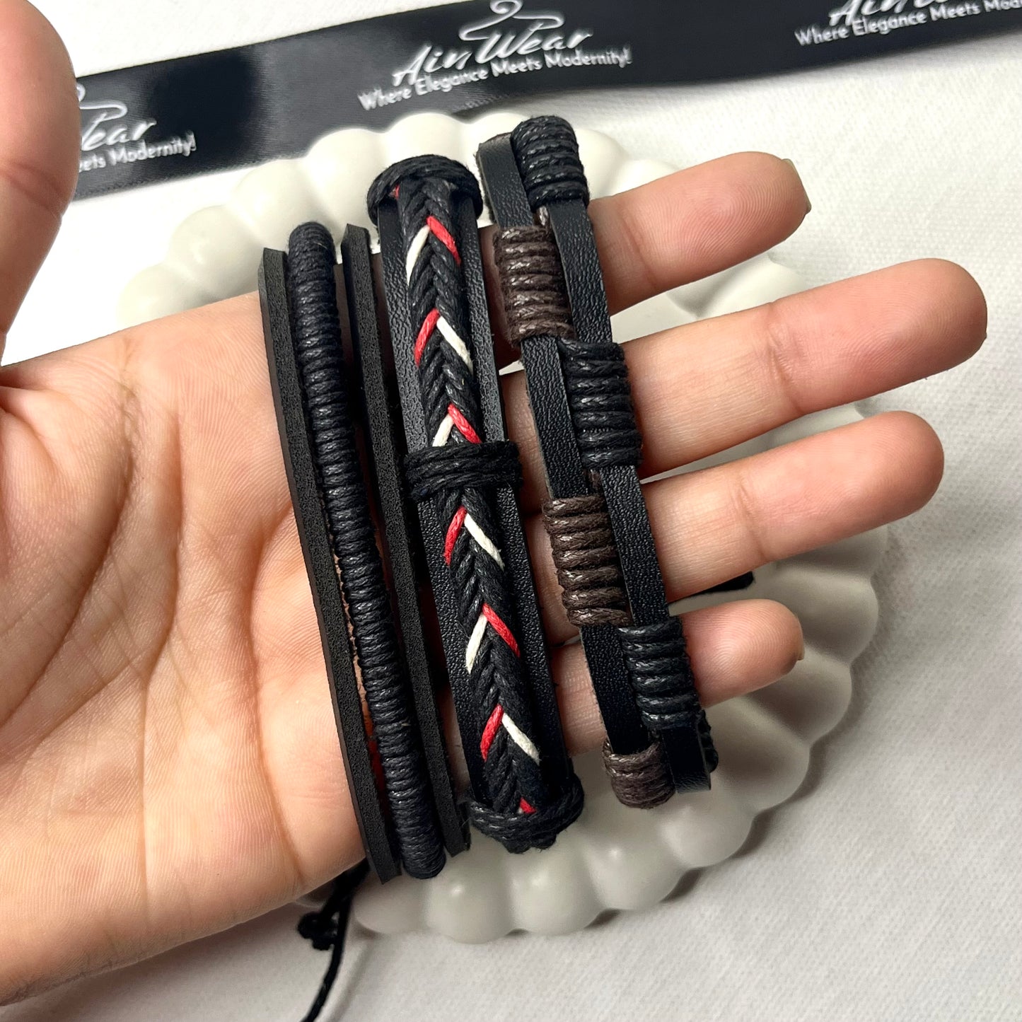 Men Strand Bracelet (Set Of 5)