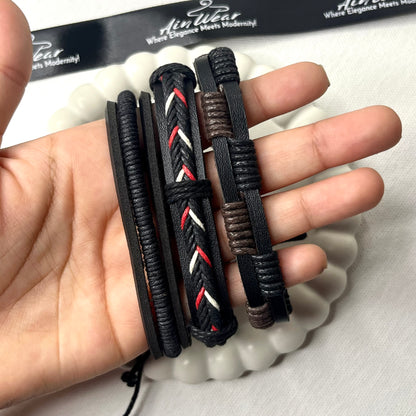 Men Strand Bracelet (Set Of 5)