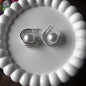 Pearl Hoop Earrings