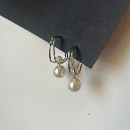 Korean Pearl Earrings