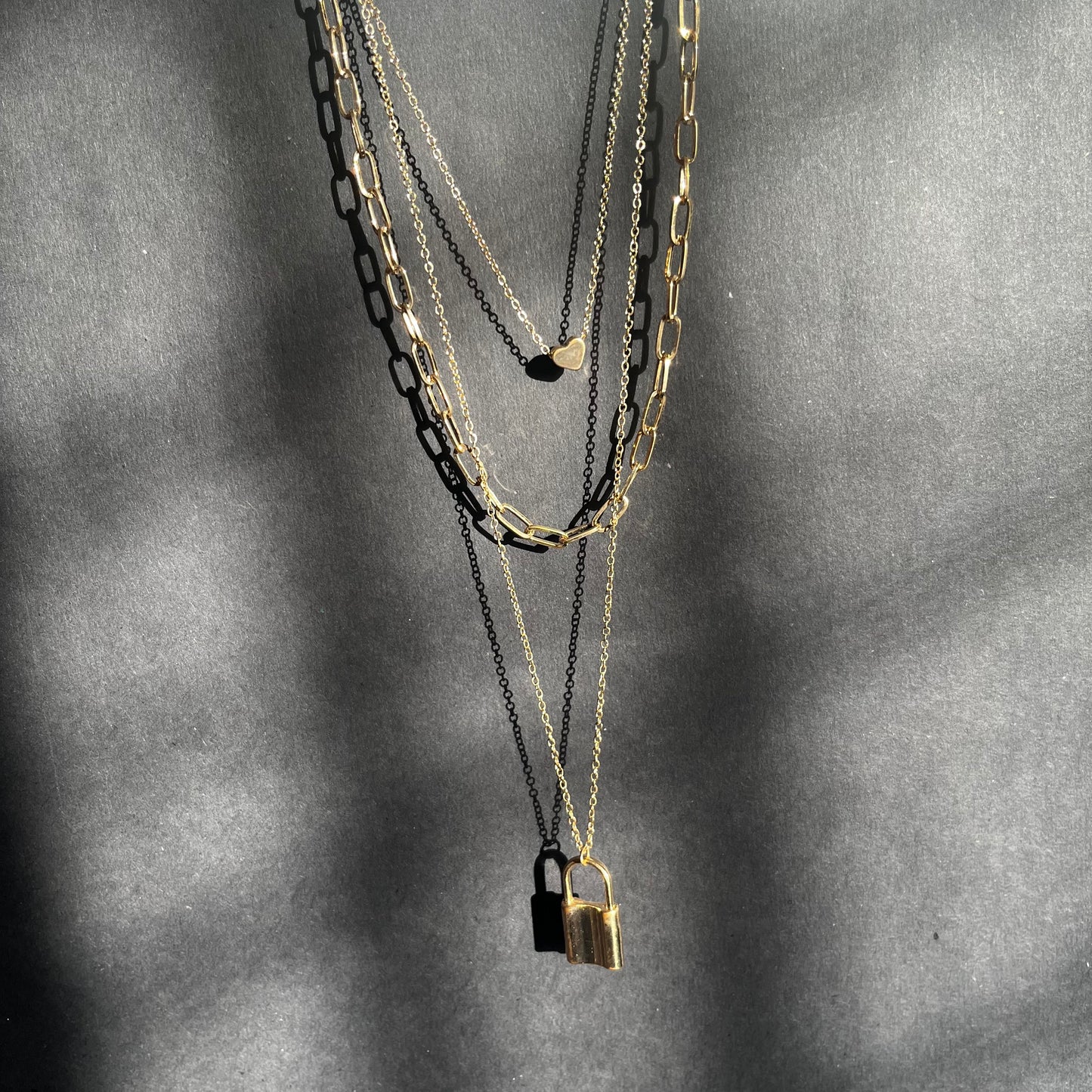 Heart & Lock Necklace