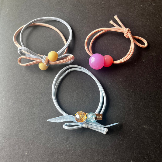 Fancy Cute Hair Rubber Band (Set Of 3)