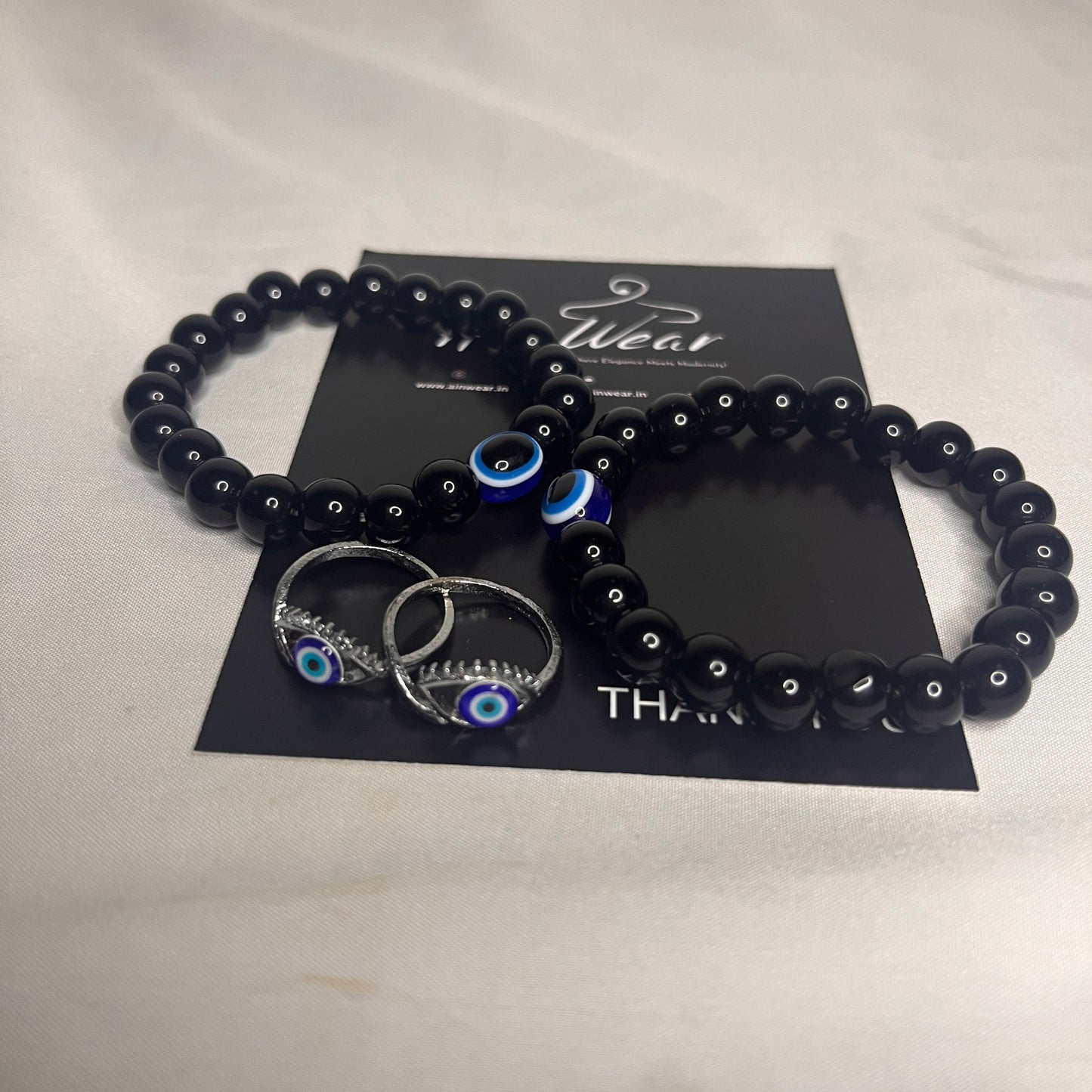 Evil Eye Duo Bracelets & Rings
