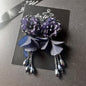 Dark Blue Aesthetic Earrings