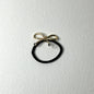 Golden Bow Haircuff Hair Tie