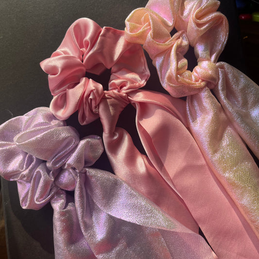 Satin Ribbon Scrunchie