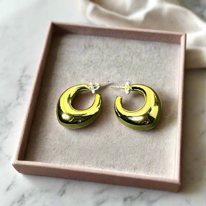 Golden Stud Earring