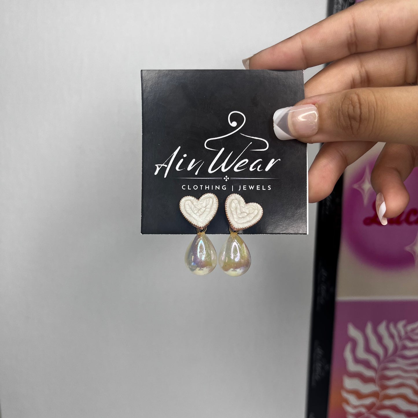 Korean Heart Earrings