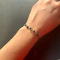 Black & Silver Adjustable Bracelet