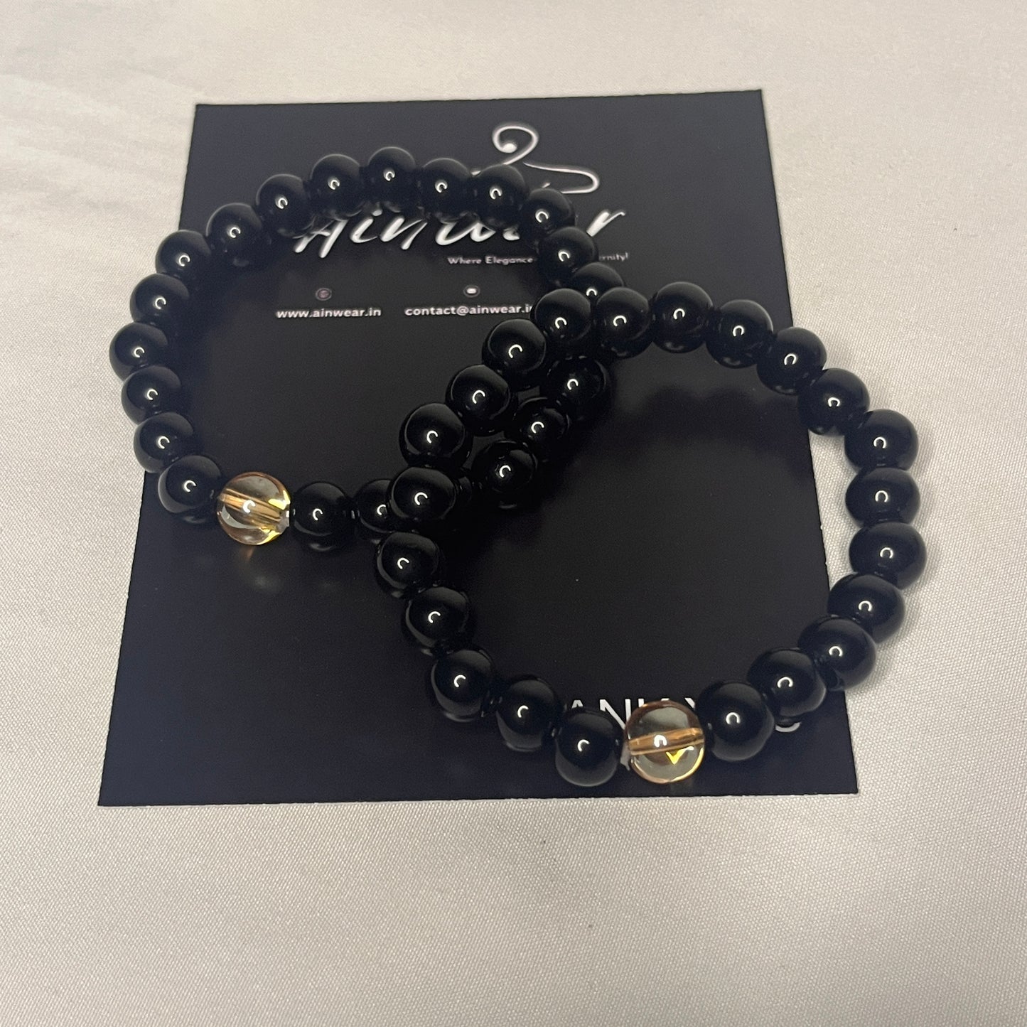 Black Viral Bracelets Ain Wear - Where Elegance Meets Modernity!