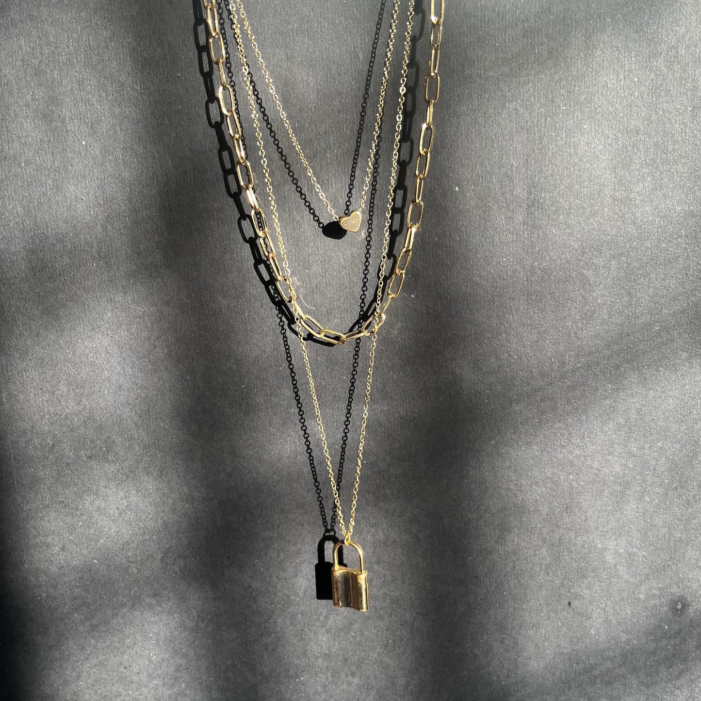 Heart & Lock Necklace