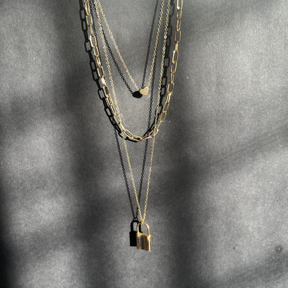 Heart & Lock Necklace