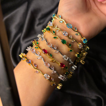 Viral Tulip Anti Tarnish Bracelets