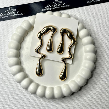 Viral Abstract Glossy Earrings