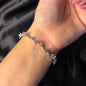 Viral Pink Tulip Anti Tarnish Bracelet