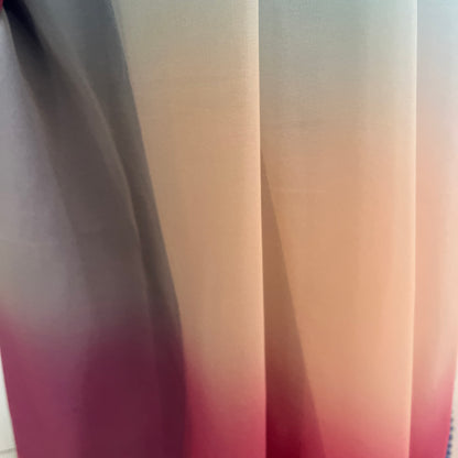 Viral Cotton Candy Ombre Saree