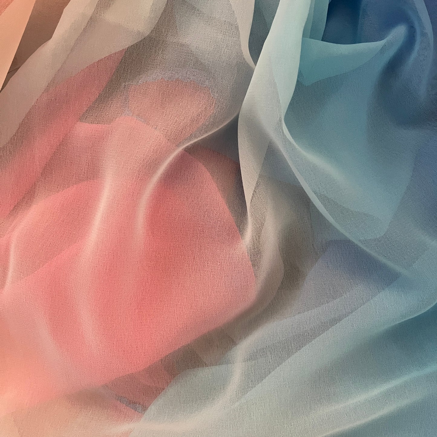 Viral Cotton Candy Ombre Saree