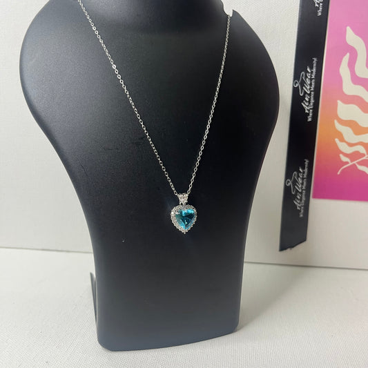 Titanic Ocean Heart Anti Tarnish Necklace