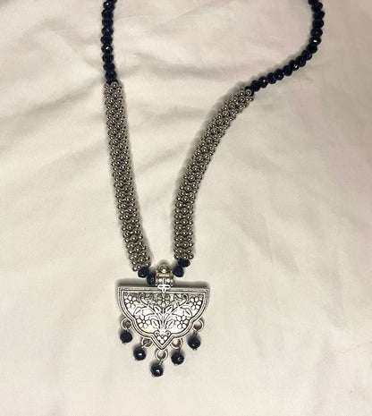Oxidised Royal Necklace Ain Wear - Where Elegance Meets Modernity!