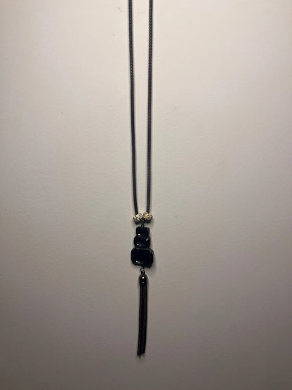 Black Ethnic Pendant Ain Wear - Where Elegance Meets Modernity!