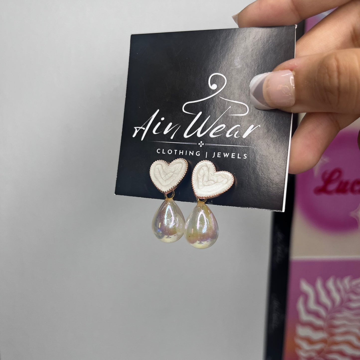 Korean Heart Earrings