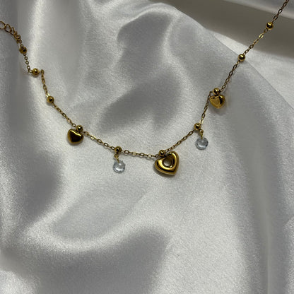 Heart Anti Tarnish Anklet