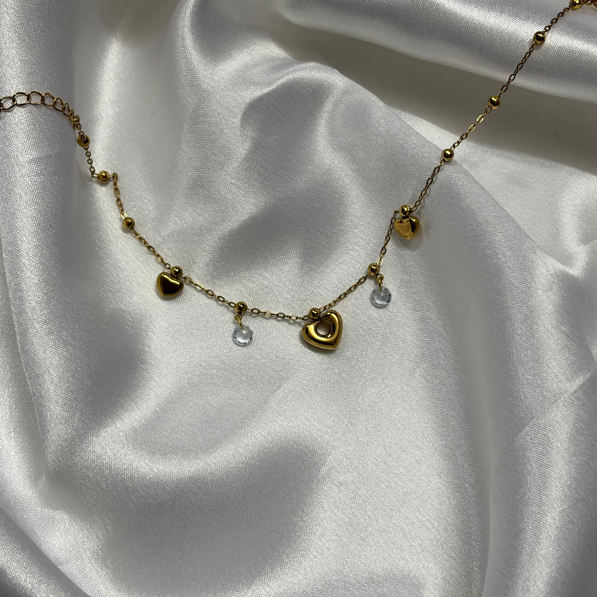 Heart Anti Tarnish Anklet
