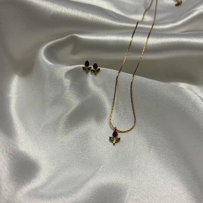 Viral Anti Tarnish Tulip Rose Set
