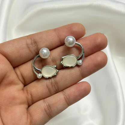 Viral Korean Earrings Gift (With Red Box)