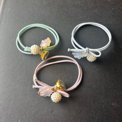 Fancy Hair Rubber Band (Set Of 3)
