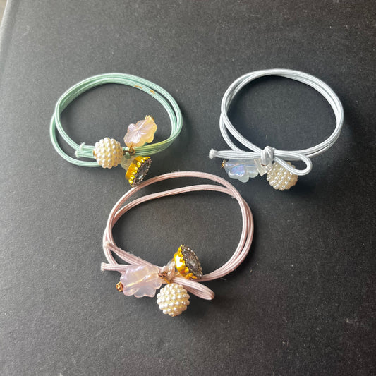 Fancy Hair Rubber Band (Set Of 3)