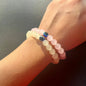 Pink & Yellow Evil Eye Distance Bracelets Ain Wear - Where Elegance Meets Modernity!