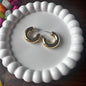 Golden Hoop Earrings