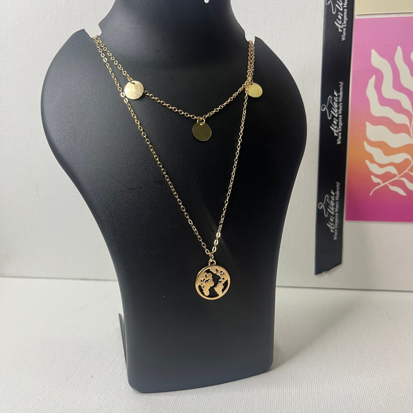 Double Layered Earth Necklace