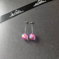Aesthetic Pink Cherry Earrings