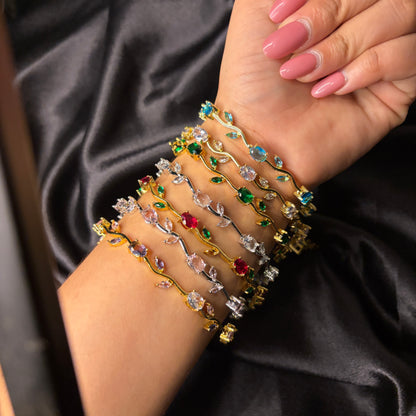 Viral Tulip Anti Tarnish Bracelets