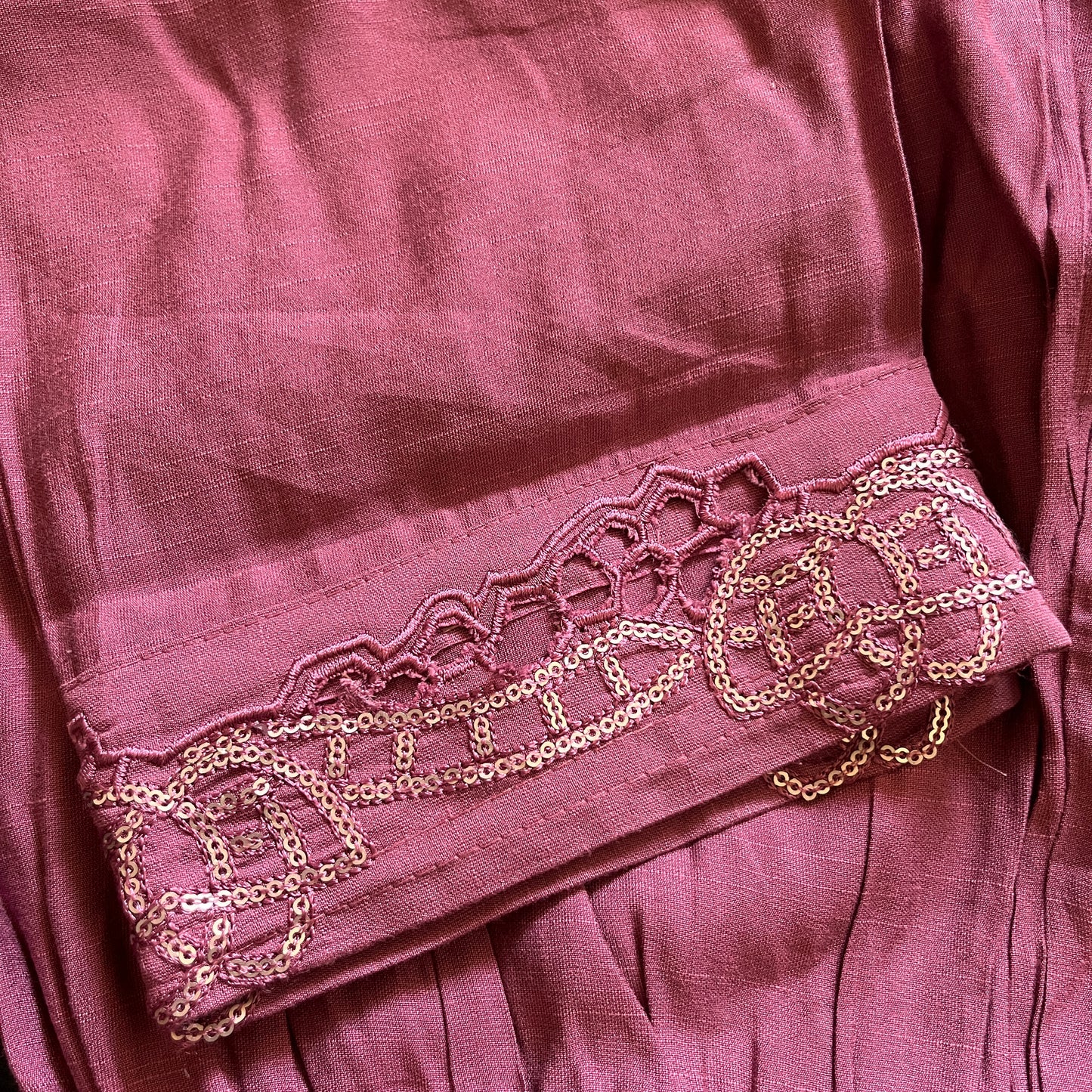 Noor Pink Embroidered Cut Work Suit